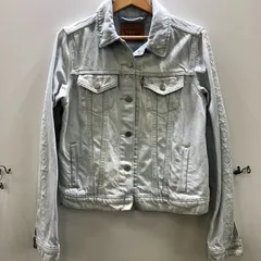 Levi's リーバイス デニムジャケット ジージャン 胸ライン 刺繍 スリランカ製 メンズ M ブルー