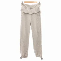 アディダス バイ ステラマッカートニー adidas by Stella McCartney スウェットパンツ イージー 裾ドロスト XS グレー /AE