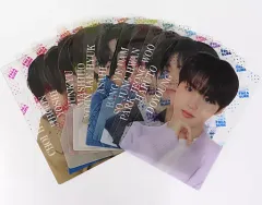 【中古】キャラカード 全12種セット TREASURE クリアカード 「TREASURE POPUP STORE」
