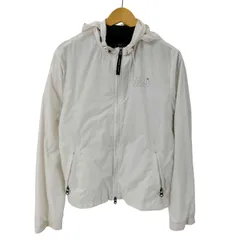 アルマーニジーンズ ARMANI JEANS フロントロゴ  ナイロンジャケット フード内蔵 メンズ import：S のサムネイル