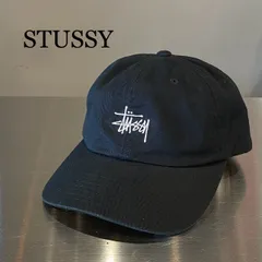 『STUSSY』ステューシー ロゴ刺繍キャップ