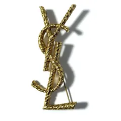 【激レア】◆YSL◆ サンローラン　ピンズ　バッジ　ピンバッジ　ブローチ 激レア】◇YSL◇ サンローラン ピンズ バッジ ピンバッジ ブローチ