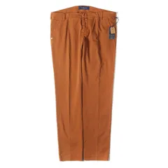 Entre Amis アントレ・アミ パンツ サイズ:36 / スリムフィット テーパード スラックス ストレッチ チノ パンツ TK AMERICA SLIM / COLLECTION / MADE IN ITALY / ダークオレンジ【メンズ】【中古】のサムネイル