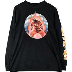 美品 公式 ポケモン リザードン ファイヤーパターン 袖ロゴ ロンT 