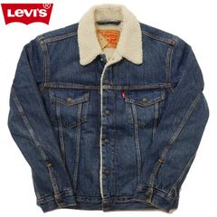 新品》 LEVI`S®︎ PREMIUM シェルパ デニムジャケット 裏地ボア - メルカリ