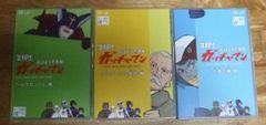 v1597【新品未開封DVD】ZIP! おはよう忍者隊 ガッチャマン ベルクカッツェ 編＋アンダーソン長官編＋大鷲の健編の3本セット☆TK