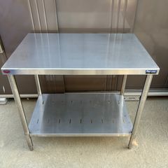 【愛知県発】maruzen マルゼン 業務用 ステンレス 作業台 BW-096N (W900 × D600 × H800mm) 厨房機器 キッチン 即日対応 ラクル厨房館