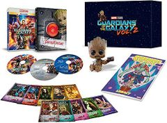 [중고] 가디언즈 오브 갤럭시: 리믹스 MovieNEX 프리미엄 BOX [블루레이 3D+블루레이+DVD+디지털 복사(클라우드 대응)+MovieNEX 월드] [Blu-ray]