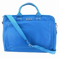 TUMI トゥミ ブリーフケース ビジネスバッグ 書類かばん ショルダーバッグ ナイロン ブルー 青 メンズ レディース 【中古】