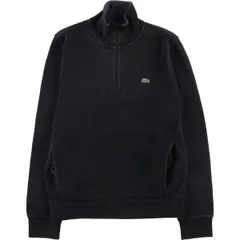 古着 00年代~ ラコステ LACOSTE ハーフジップスウェットシャツ トレーナー メンズM相当/eaa587537