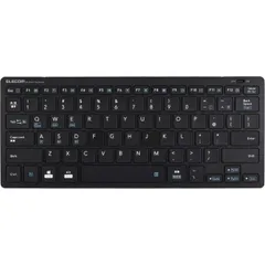 エレコム Bluetooth キーボード パンタグラフ式 軽量 マルチOS対応 iPad Surface Chromebook ブラック TK-FBP102BK