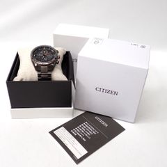 Ft624281 シチズン 腕時計 アテッサ アクトライン AT8185-62E 4620・・・・・ ブラック文字盤 メンズ CITIZEN 未使用
