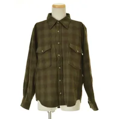 【PENDLETON】オンブレチェックウール長袖シャツ