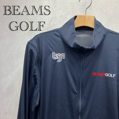 BEAMS GOLF ビームス ゴルフ ORANGE LABEL USシリーズ エアシャット 2WAY ブルゾン 82-0035-444 アウター ジャケット ベスト L ネイビー 日本製 メンズ