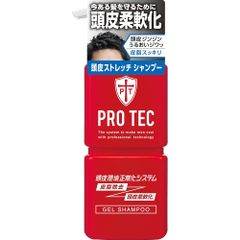 PRO TEC(プロテク) 頭皮ストレッチ シャンプー 本体ポンプ 300g(医薬部外品)