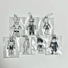 （ 7 種 バッチ) ヒロアカ デクの ヒーロー ノート ラバーストラップ ストラップ キーリング