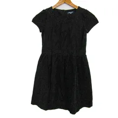 コムサ・デ・モード ワンピース ドレス 半袖 ブランド トップス 日本製 キッズ 女の子用 130Aサイズ ブラウン COMME CA DU MODE 【中古】