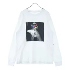 GOD SELECTION XXX (ゴッドセレクショントリプルエックス) マリリンモンロープリント ロングスリーブ長袖Tシャツ GX-A19-1201-207ホワイト サイズM