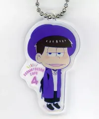 【中古】キーホルダー・マスコット(キャラクター) 一松 「おそ松さんカフェ2017 アクリルキーホルダー」