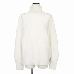 コーエン coen ホールガーメントタートルネックニット L オフホワイト