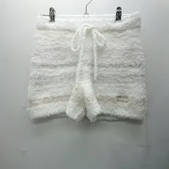 ◇ ⊂ ◎●未使用● gelato pique ボーダー柄 ショートパンツ サイズF ベージュ系 レディース E  【1501230032612】