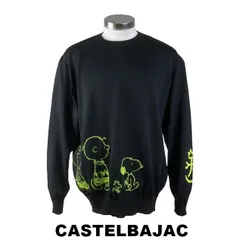 30％OFF　カステルバジャック　CASTELBAJAC　クルーネックセーター　7215161101-2　クロ