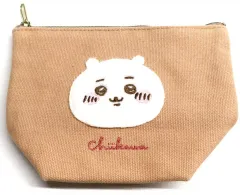 【中古】バッグ ちいかわ ふわふわワッペン 舟形ポーチ 「ちいかわ なんか小さくてかわいいやつ」