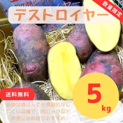 マミー！規格外デストロイヤーじゃが10㎏、デストロイヤーSM10㎏計20㎏ Yahoo!オークション -「デストロイヤー じゃがいも」の落札相場