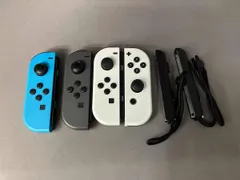 ジャンク Nintendo Switch Joy-Con ホワイト ネオンブルー グレー