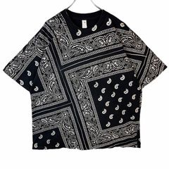 RHUDE ペイズリー柄 バンダナ柄 Tシャツ Mサイズ - メルカリ