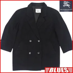 BURBERRY バーバリー ネイビーブラック ピーコート カシミヤ 2025年最新】BURBERRY メンズ ピーコート・ウールコートの人気