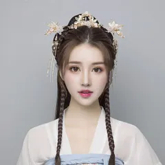 ヘアアクセサリー 【7点セット】花 かんざし 簪 装飾 花魁 おいらん 遊女風