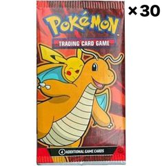 マクドナルドプロモ 　30パック 30パックセット】海外限定 ポケモンカード マクドナルド