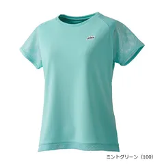 【新品】 prince（プリンス）半袖 テニス ウェア レディース・ウィメンズ ゲームシャツ 吸水速乾・UPF50＋・バド トリプルドライハニカム、メッシュ 素材　ミントグリーン　WS5058-100