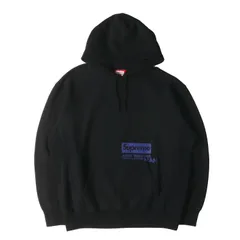 【美品】Supreme シュプリーム パーカー サイズ:L / 21AW JUNYA WATANABE COMME des GARCONS MAN スウェット パーカー (Hooded Sweatshirt) / ブラック 黒【メンズ】【中古】のサムネイル