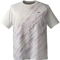 【新品】prince（プリンス） メンズ テニス ウエアー 吸汗速乾 半袖 ゲームシャツ UVカット パープル TMU192T-139