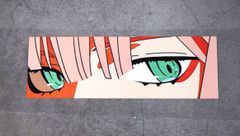 아울렛 신품 애니메이션 눈빛 스티커 20 cm darling in the franxx 씰 데칼 액세서리 통차 애차 통차 오토바이 통 단차 상품
