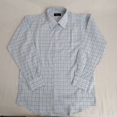Robinson　ロビンソン　チェックシャツ　ワイシャツ　カッターシャツ　Mサイズ 形態安定　メンズシャツ　AIR7‐10E