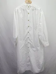 ■ Φ SHE'S CLOSET シーズクローゼット シンプル系 長袖 ロングシャツ サイズTALL ホワイト系 レディース E  【1507160020293】