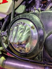 RZ250/350  ヒヅキ クラッチカバー　全国送料無料
