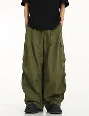 【520】メンズ 新品 カーゴパンツ ワイド