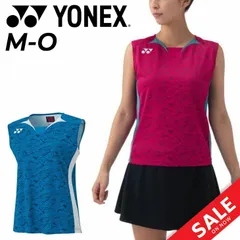 送料無料 ヨネックス ゲームシャツ YONEX レディース ノースリーブシャツ バドミントン テニス ソフトテニス 日本製 ベリークール 涼感 吸汗速乾 UVカット  スポーツウェア 競技 スリーブレス 袖なし トップス レディースウエア/20823Y