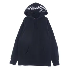 Classic script hooded outlet sweatshirt