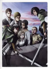 進撃の巨人展FINAL コミックス1・2・3巻（3枚セット） クリアファイル