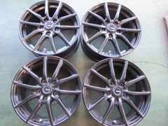 送料込み！　VOXY・ステップWなどに・・　G,SPEED　16インチ　6.5J　114.3　5H　+53　アルミホイール4枚セット