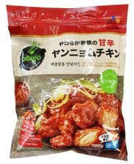 bibigo 700g 甘辛ヤンニョムチキン 冷凍 鶏肉 チキン 韓国式 コストコ ビビゴ
