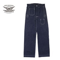 JOHN GLUCKOW ジョングラッコー パンツ Lot JG-01 "1910s Netmaker's Trousers" JG-01-OR(23AW)