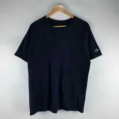 Champion(チャンピオン) ネイビー ラウンド 半袖Tシャツ L 250822