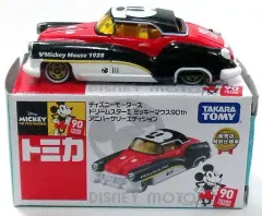 【中古】トミカ ドリームスターII ミッキーマウス90thアニバーサリーエディション(ブラック×レッド×ホワイト) 「トミカ ディズニーモータース」