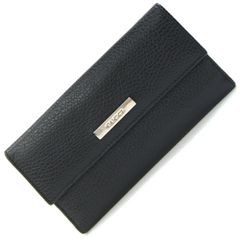  グッチ Wホック長財布 143389 ブラック レザー
